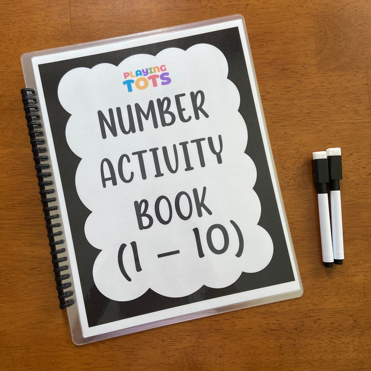 Number Activity Book, Workbook – Playingtots
