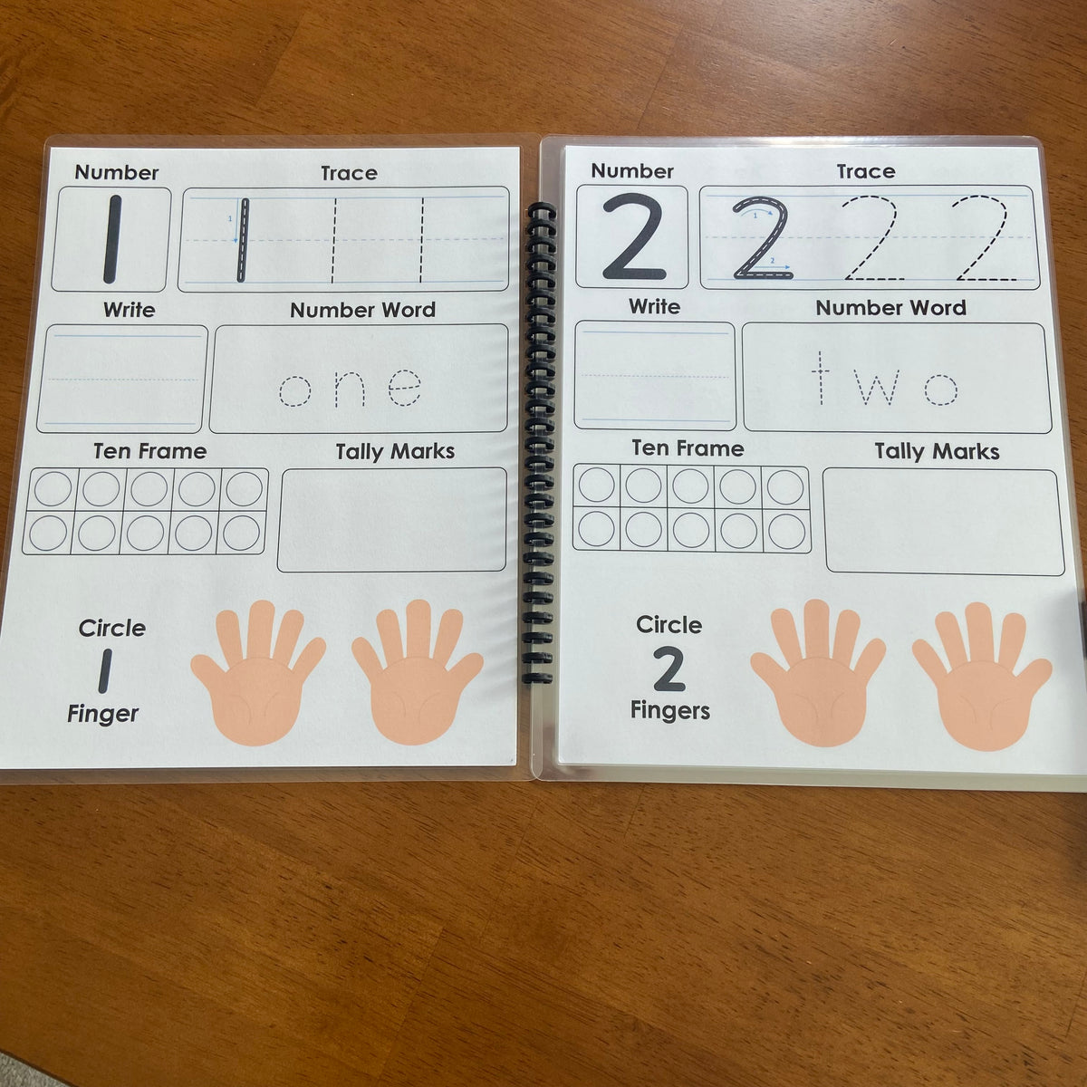 Number Activity Book, Workbook – Playingtots