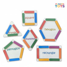 Load image into Gallery viewer, Shapes Activity, Busy Bags, Toddlers and Preschoolers, Montessori
