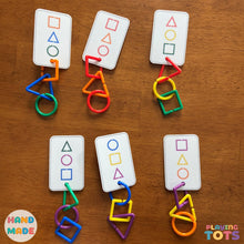 Load image into Gallery viewer, Toddler Busy Bags, Grab and Go Travel Zip Bags
