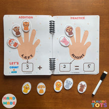 Load image into Gallery viewer, Toddler Busy Book, Learning Binder, Fun Quiet Book, Toddler Activity Book
