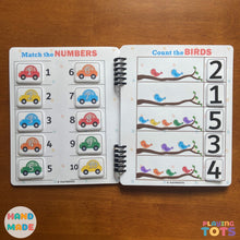 Load image into Gallery viewer, Toddler Busy Book, Learning Binder, Fun Quiet Book, Toddler Activity Book
