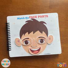 Load image into Gallery viewer, Toddler's First Busy Book, Learning Binder, Fun Quiet Book, Toddler Activity Book
