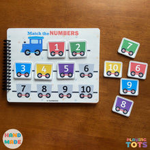 Load image into Gallery viewer, Toddler Busy Book, Learning Binder, Fun Quiet Book, Toddler Activity Book
