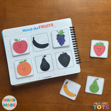 Load image into Gallery viewer, Toddler's First Busy Book, Learning Binder, Fun Quiet Book, Toddler Activity Book
