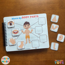 Load image into Gallery viewer, Toddler Busy Book, Learning Binder, Fun Quiet Book, Toddler Activity Book
