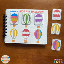 Load image into Gallery viewer, Toddler Busy Book, Learning Binder, Fun Quiet Book, Toddler Activity Book
