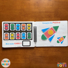 Load image into Gallery viewer, Toddler Busy Book, Learning Binder, Fun Quiet Book, Vehicles Busy Book, Preschool Busy book
