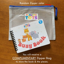 Load image into Gallery viewer, Toddler Mini Busy Book VOL1, Learning Binder, Quiet Book
