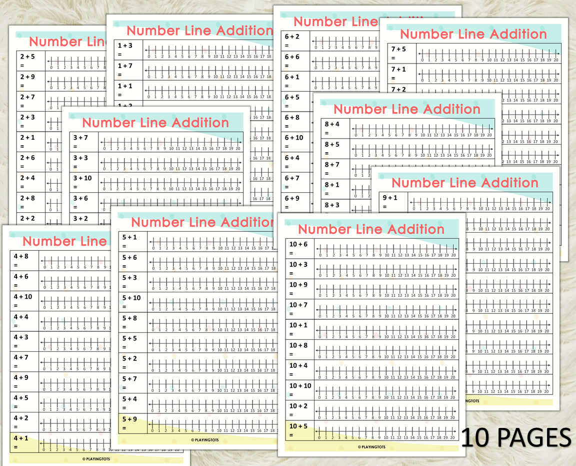 Addition Practice Worksheets, Preschool Workbook, PreK Math Worksheets ...
