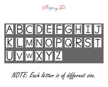 Load image into Gallery viewer, Alphabet Tracing Practice Road Mats
