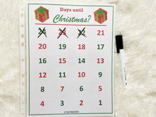 Load image into Gallery viewer, Christmas Countdown to 24, Santa Letter
