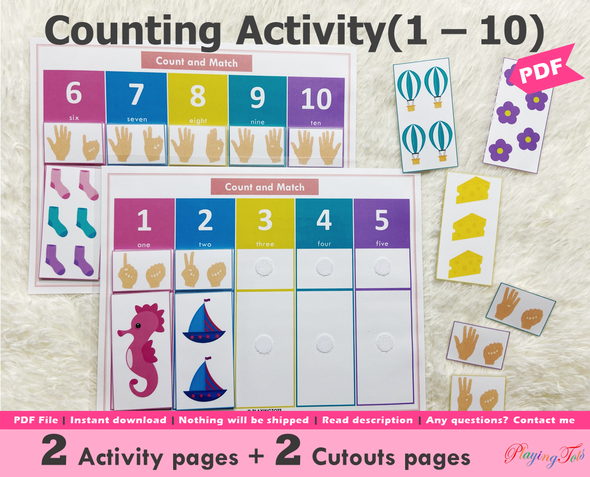 Counting Activity – Playingtots