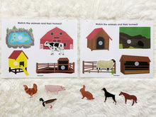 Load image into Gallery viewer, Farm Animals Busy Book
