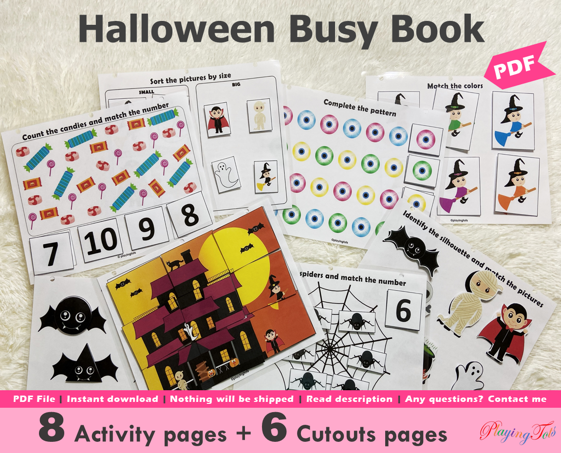 Halloween Busy Book