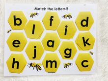 Load image into Gallery viewer, Honeycomb Alphabet Matching Activity
