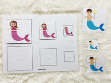 Load image into Gallery viewer, Mermaid Busy Book
