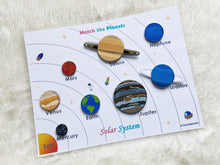 Load image into Gallery viewer, Planets/ Solar System Matching Activity
