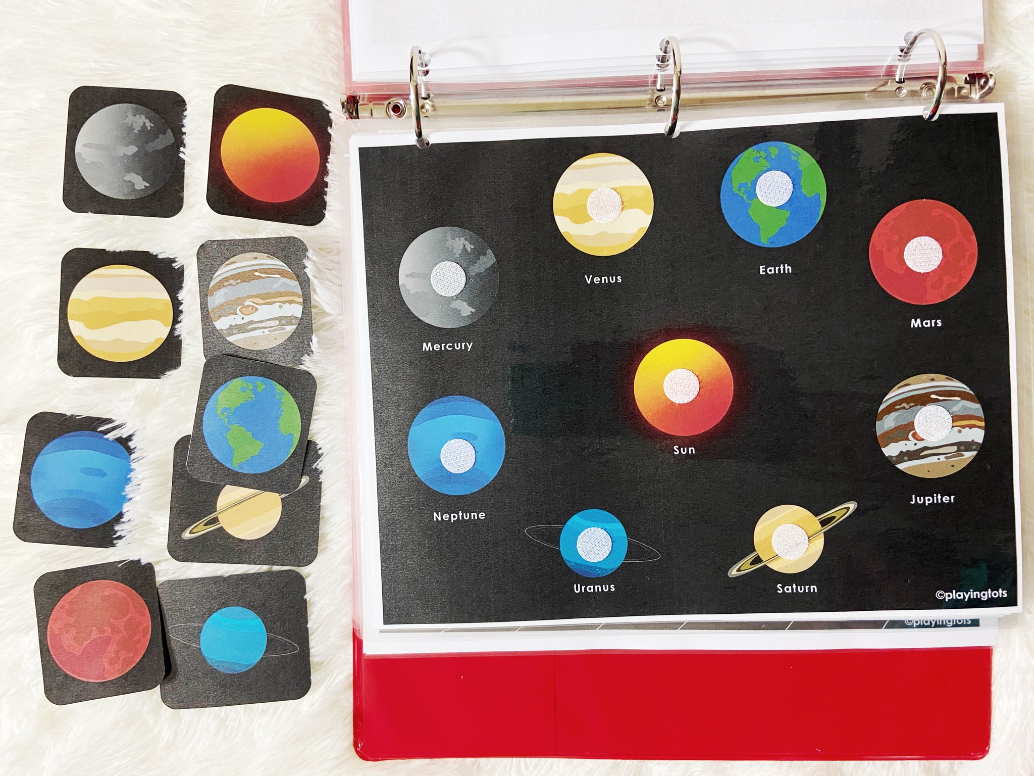Solar System Cover For Folders