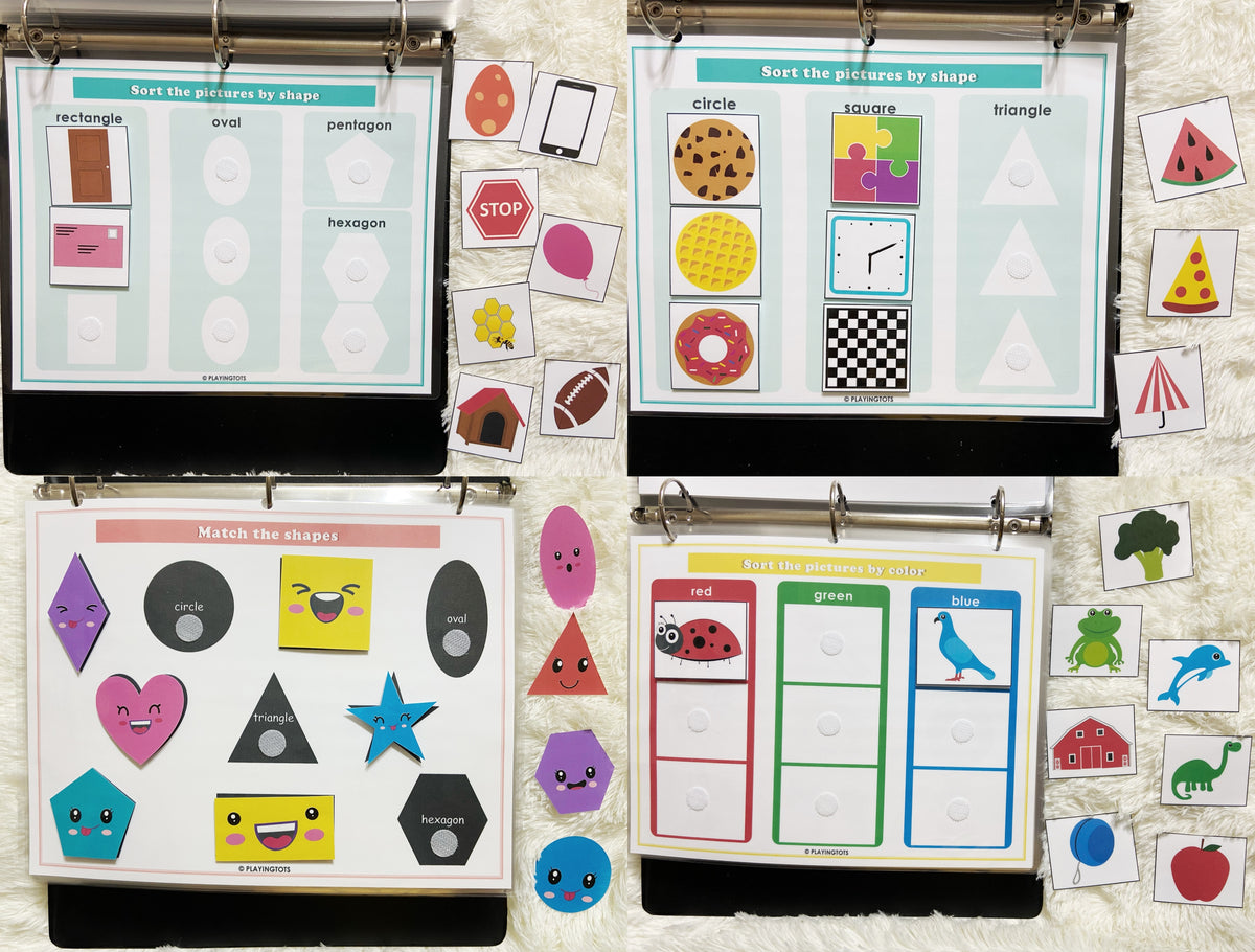 Learning Binder, Busy Book, Quiet Book – Playingtots